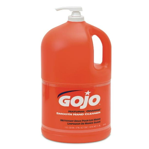 Gojo®, GOJ094504, NATURAL* ORANGE Smooth Hand Cleaner, 1 Each, Orange