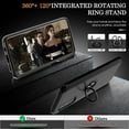 thumbnail image 4 of for Moto G Stylus 5G 2022 Case with HD Screen Protector, [Military Grade] Shockproof Protection Case with 360° Magnetic Built-in Ring Holder Kickstand Case for Moto G Stylus 5G 2022, Black, 4 of 16