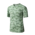 thumbnail image 5 of Camo Shirt for Men Summer Short Sleeve Crewneck Loose Casual T-Shirts Workout Tee Shirt, 5 of 5