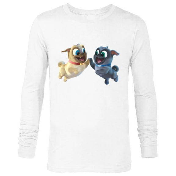 Disney Puppy Dog Pals Rolly Bingo High Five - Long Sleeve T-Shirt for Men -Customized-White