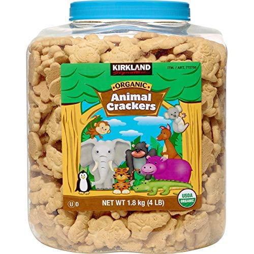 Organic Animal Crackers, 64 Oz, 4 Lbs