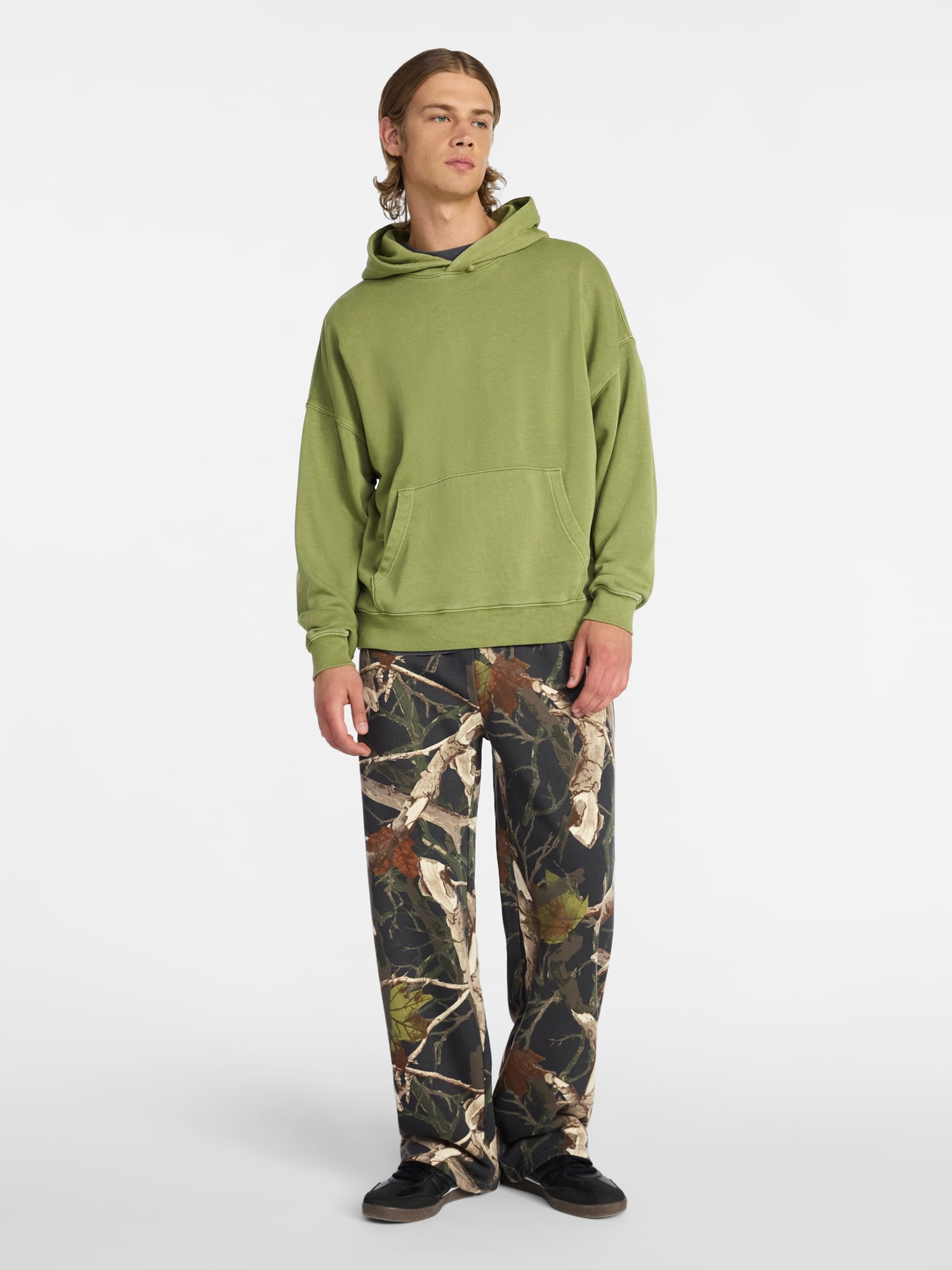 No Boundaries Soft Fleece Vintage Straight Sweatpants, Men's XS-5XL