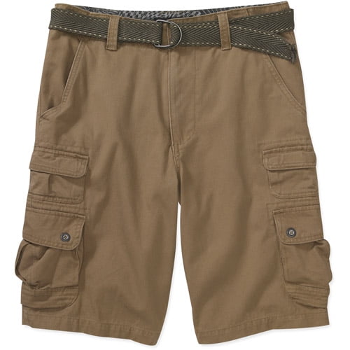 Op - Men's Belted Cargo Shorts - Walmart.com