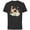 Black, variant on Disney Bambi Thumper & Flower Pastel Spring Easter Butterfly - Short Sleeve Cotton T-Shirt for Adults - Customized-Black