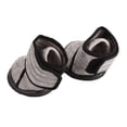thumbnail image 4 of Protectores de patas antideslizantes para exteriores para razas pequeñas, medianas y grandes: botas impermeables para perros de color gris de 3,5 pulgadas, 4 of 8