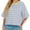 06Pink Blue Stripe, variant on Tops for Women Summer Short Sleeve T Shirts Striped Design Fashion Crewneck Casual Loose Basic Tee Shirts