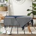 thumbnail image 2 of Navy Urban Cityscape Border Throw, 2 of 3