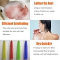thumbnail image 3 of Esponja de baño con red exfoliante africana Unifab rosa y negra, 3 of 6