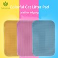 thumbnail image 1 of Pet Cat Litter Mat Double Layer Clean Pad for Cats Dogs Accessories, 1 of 8