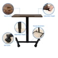thumbnail image 3 of Pneumatic Mobile Desk, Gas-Spring Height Adjustable Sit to Stand Desk, Overbed Laptop Table Computer Cart with Lockable Wheels, Rolling Desk, Portable Work Table for Home, Office, 3 of 6