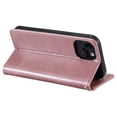 thumbnail image 6 of SaniMore for iPhone 13 PU Leather Case, Wallet Design with Card Slots Cash Pocket [Wrist Strap] Flip kickstand Full Body Protection Magnetic Closure Business TPU Shell for iPhone 13, Rosegold, 6 of 11