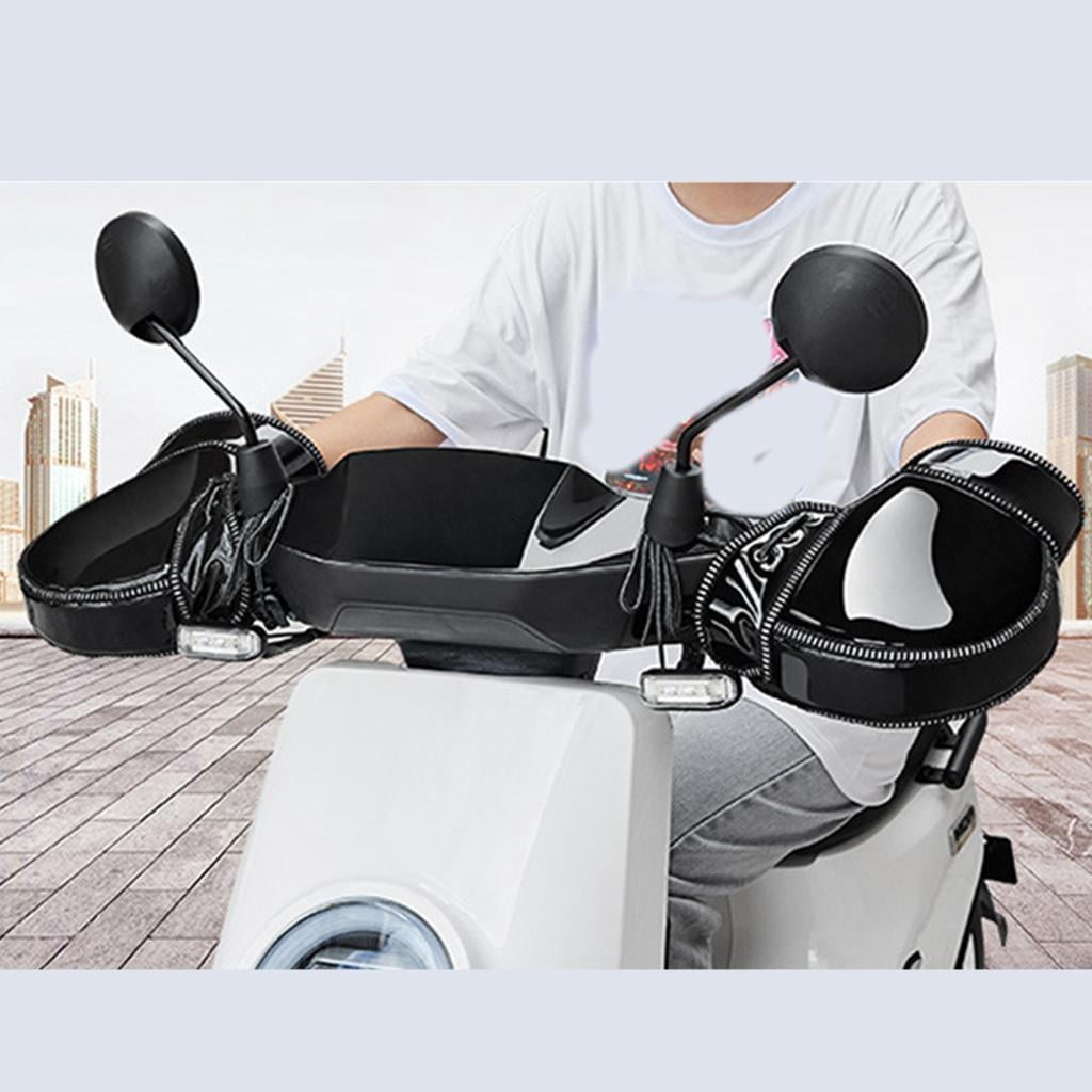 Motorcycle Handlebars Gloves Winter Motorbike Hand Warmer Mitts Easy to Use