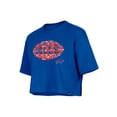 thumbnail image 4 of Girl's New Era Royal Buffalo Bills Flip Sequin Boxy T-Shirt, 4 of 4
