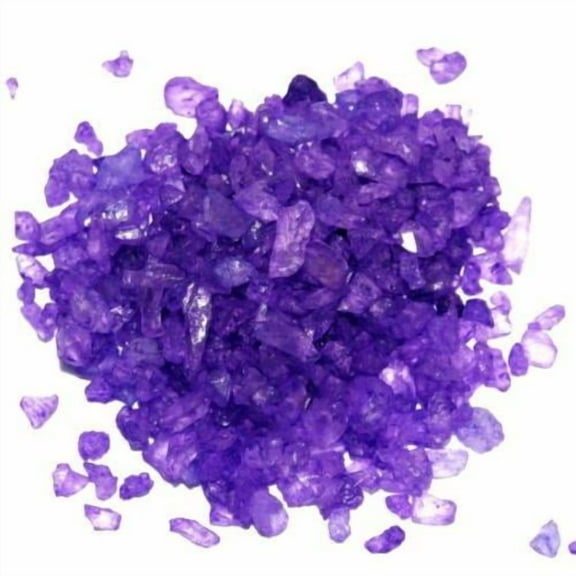 BAYSIDE CANDY ROCK CANDY CRYSTALS GRAPE, 1LB