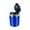 Blue, variant on KQJQS Creative Car Ashtray with Lid, Metal Inner Liner, Flame Retardant, LED Light, Portable Vehicle Ashtray