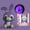 Violet, variante sur Sentmoon Jouets pour Enfants Bas de Noël Bords Souples pour Sécurité Boîte à Argent Mignonne en Plastique Tirelire avec LED pour Noël Anniversaire Cadeau avec Boîte, Super Enfants