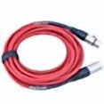 thumbnail image 3 of ploYnk Câble Micro Premium Mâle vers Femelle 3 Broches XLR - Cordon Audio 4 Pieds de Long : Rouge, 3 of 3