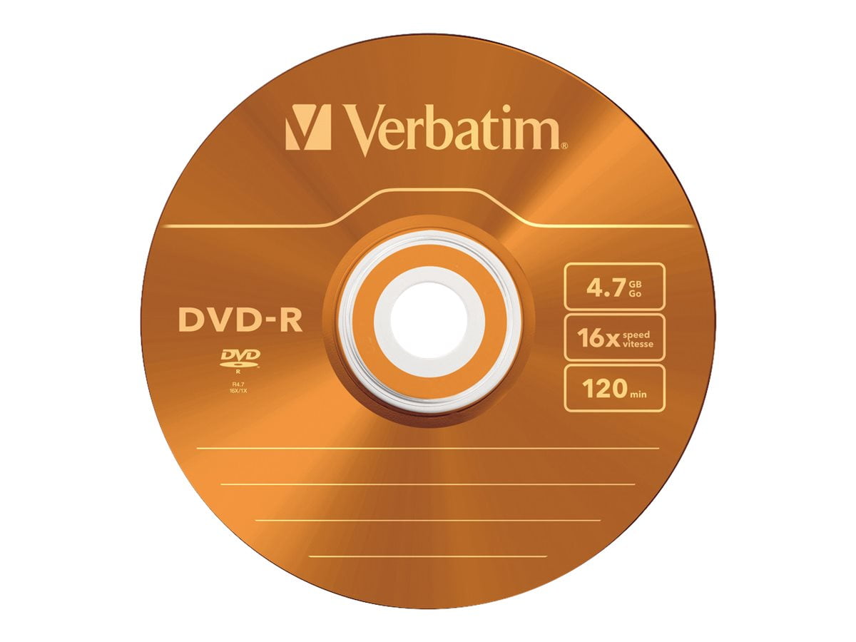 Verbatim Colours - 5 x DVD-R - 4.7 GB 16x