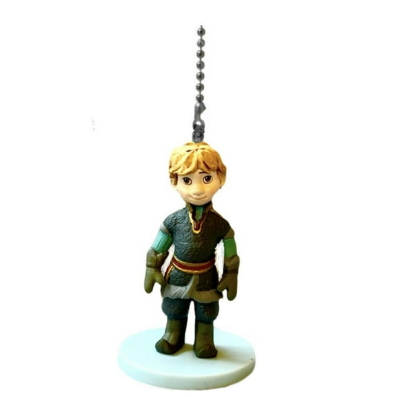 Animator Toddler Kristoff PVC Fan Lamp Light Pull Chain Frozen Figure Baby Young