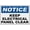 Warning Sign 3, variant on Notice Keep This Area Clean Sign 8"x12", Aluminum Tin Warning Signs for Home Outdoor Garden, Durable Etiquette Sign for Workplace