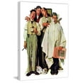 thumbnail image 7 of Marmont Hill "Barbershop Quartet" by Norman Rockwell Painting Print on Canvas, 7 of 7