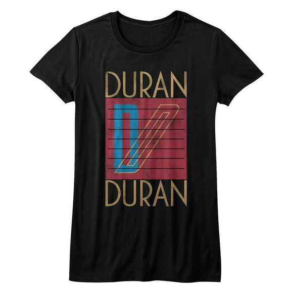Duran Duran Music Logo Juniors Short Sleeve T Shirt