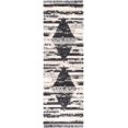 thumbnail image 7 of Hauteloom Safa Hallway, Kitchen Runner Rug - Bohemian, Transitional - High Pile - Black, Light Gray, Cream - 2'7" x 7'3", 7 of 7