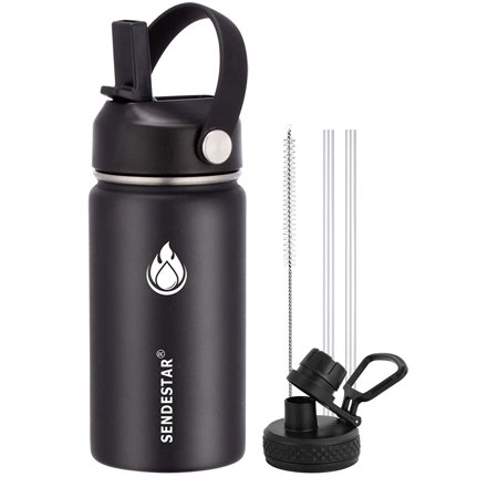 Water Bottle 32 oz 40 oz 64oz Double Wall Vacuum Insulated Leak Proof ...