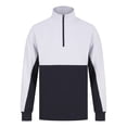 thumbnail image 1 of Finden & Hales Mens Colour Block Quarter Zip Tracksuit Top, 1 of 3