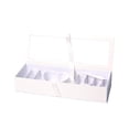 thumbnail image 2 of GUOOL Empty Flower Gift Box Mother's Day Elegant Fillable Gift Box for Anniversary White, 2 of 8