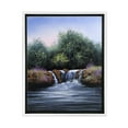 thumbnail image 4 of Creative Mark Illusions Floater Frame For 3/4" Deep Canvases - 12x12" White - No Glass or Backing - Wood Composite Floating Illusion Frame for Canvas Paintings- With Hanging Hardware, 4 of 7