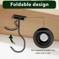 thumbnail image 5 of 5.1" Under Cabinet Banana Hook|folding banana hook|hanging banana holder hook|Metal Banana Holder Stand for Hanging Bananas or Kitchen Utensil, Keeps Bananas Fresh, 5 of 8