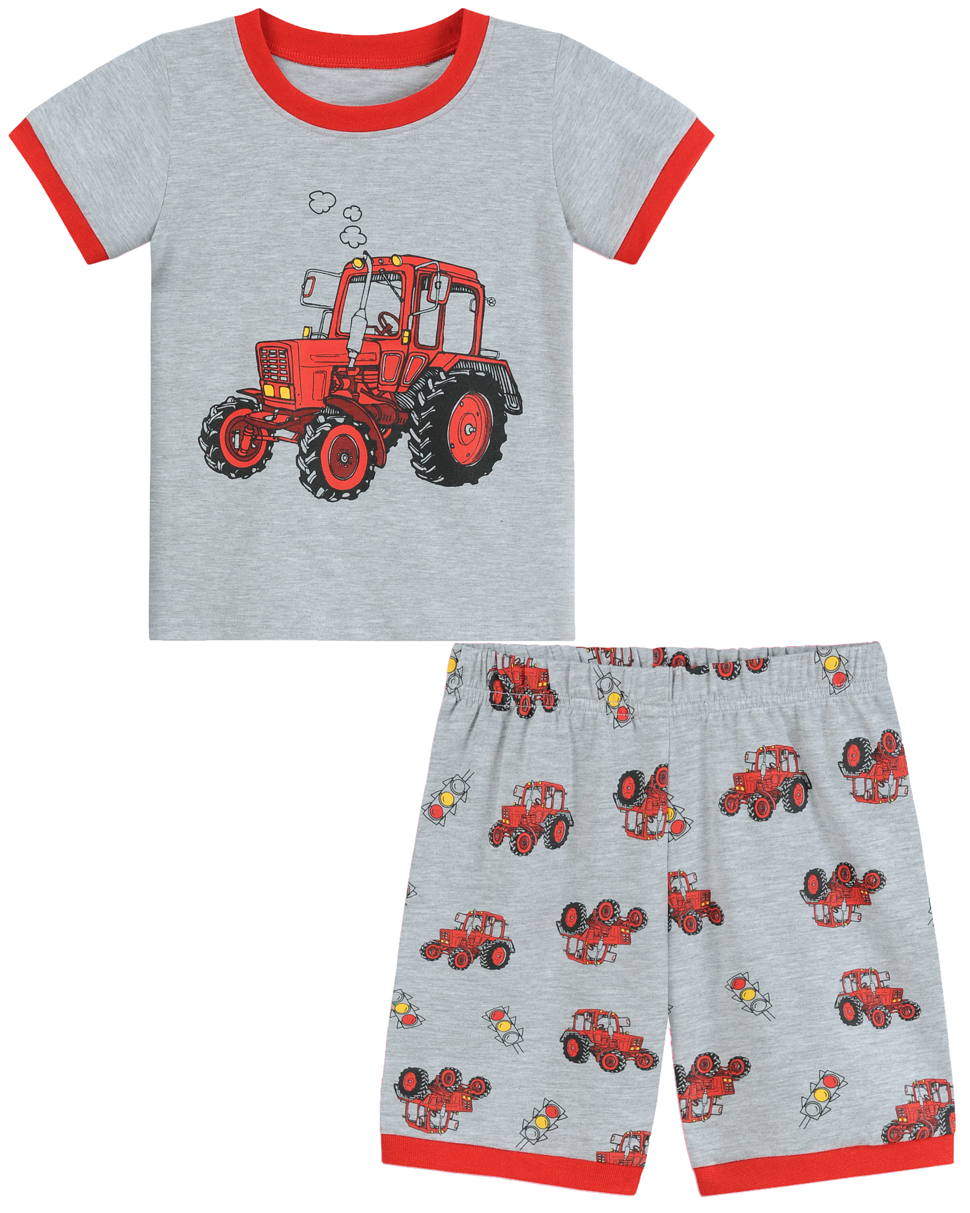 Little Hand Toddler Boys Short Pajamas Kids Summer Sleepwear Set 4t