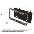 thumbnail image 3 of Anime Character License Plate Prame Aluminum Auto Parts License Plate Decorative Screws Fit Standard 2 Holes 1 U.S. License Plate, 12.2x 6.3 Inch, 3 of 7