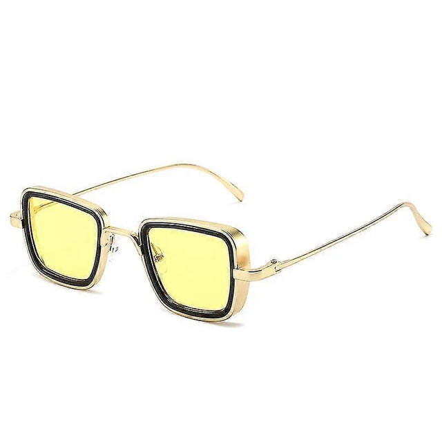 Steampunk Style Round Vintage Polarized Sunglasses Retro Eyewear Uv400 Protection Matel Frame