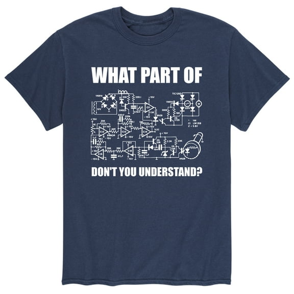 Instant Message - What Part Of This Don't You Understand - Men's Short Sleeve Graphic T-Shirt