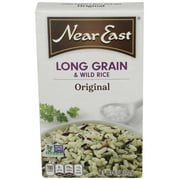 Near East Lg Grn Wld Rice - 6 Oz Pack -- 12 Case