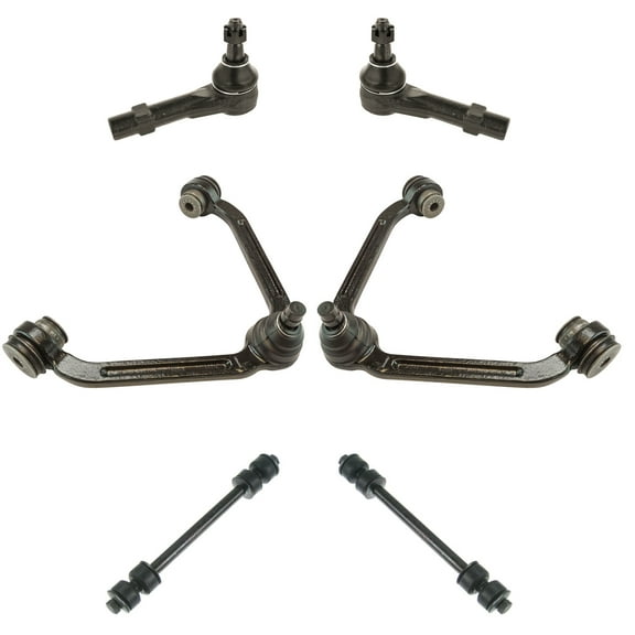 TRQ 6 pc Steering & Suspension Kit Control Arms Tie Rods Sway Bar End Links New PSA85807 Fits select: 1998-2011 FORD RANGER, 1998-2003 FORD EXPLORER