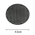 thumbnail image 2 of Pot de Fleurs Bonsaï Rond en Filet de Drainage pour Rempotage, Feuille Anti-Perte 4,5 Cm_50 Pcs, 2 of 6