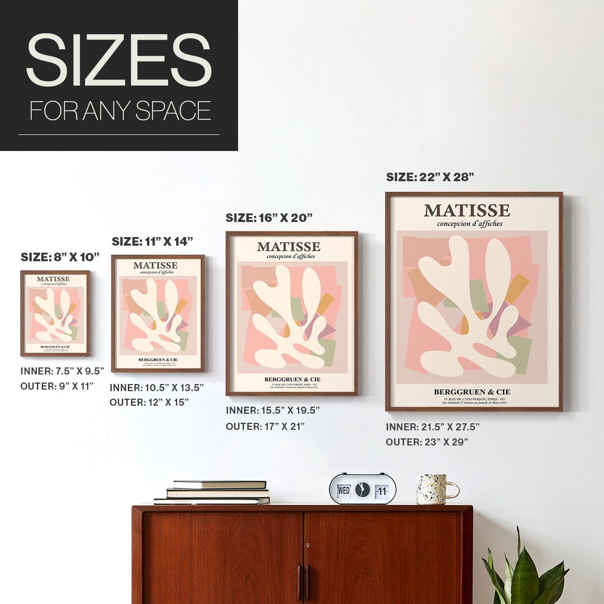 Matisse LV Framed Print - Solid Wood