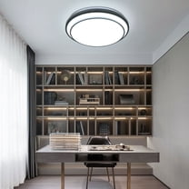 35W Modern LED Ceiling Light Flush Mount Lamp Dimmable Chandelier Lamp w/ Remote Control