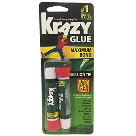 Krazy Glue KG41748MR Maximum Bond Super Glue, 2 Gram