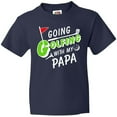 thumbnail image 3 of Inktastic Going Golfing with my Papa- kids golf Youth T-Shirt, 3 of 5