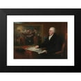 thumbnail image 2 of Benjamin West 14x11 Black Modern Framed Museum Art Print Titled - John Eardley Wilmot (1812), 2 of 5