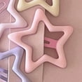 thumbnail image 5 of Giaone 2 Pairs Hairpins For Students Daily Wear Decorative Star Bows Bear Decors, 5 of 7