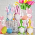 thumbnail image 6 of AYktou Easter Decorations Easter Gnomes Plush Doll Decoration Ornaments Doll Ornaments, 6 of 9