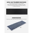 thumbnail image 3 of FINEHOUS Outdoor Stair Treads Non-Slip 42”x10” (6-Pack) – Waterhog Carpet Treads with Rubber Backing Stones, 3 of 7