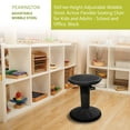 thumbnail image 5 of Pearington SitFree Height-Adjustable Wobble Stool, Black, 5 of 6