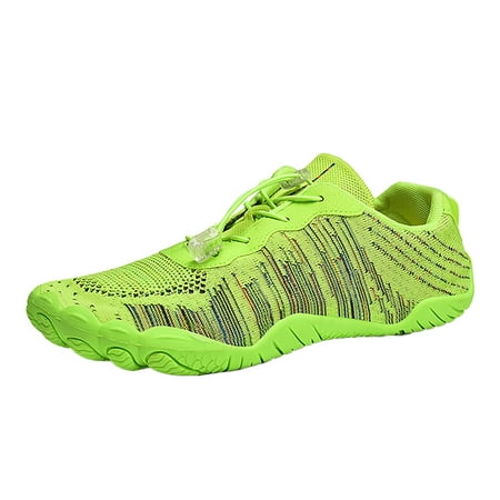 XDDST Shoes for Men Outdoor Men Water-Proof Mountaineering Casual Sport Shoes Lace Up Beach Running Breathable Soft Bottom Shoes