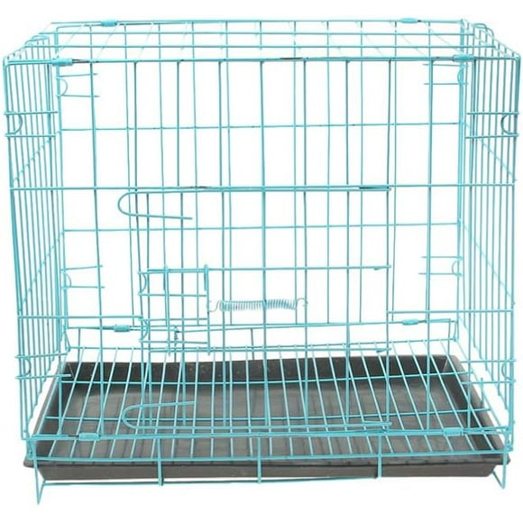 AVEKI Pet Cage House Outside Travel Dog Crate Indestructible Dog Crate Dog Crate with Divider Large Dog Crates Dog Cage Medium Sized Dog Foldable Playpen Dogs Floor XXL Outdoor 0601M